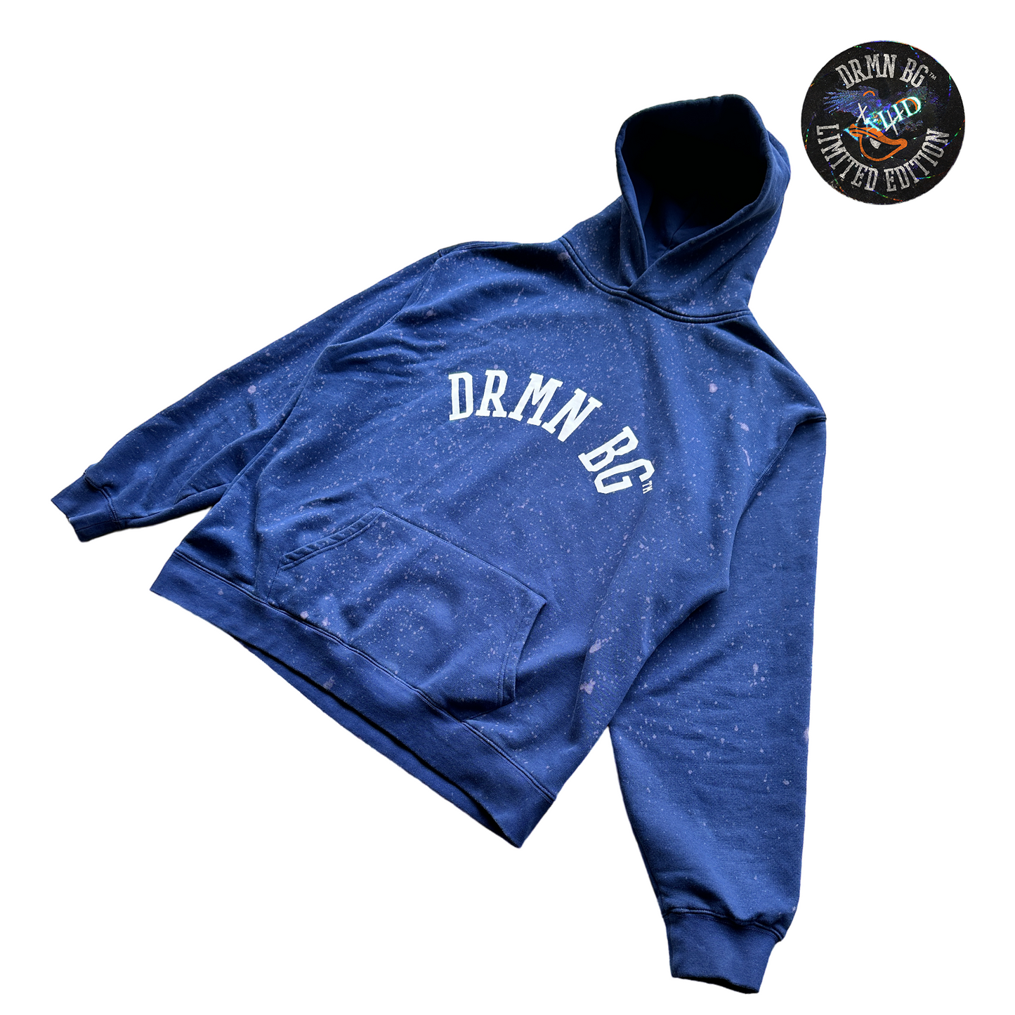 Statement Textured Relax Hoodie