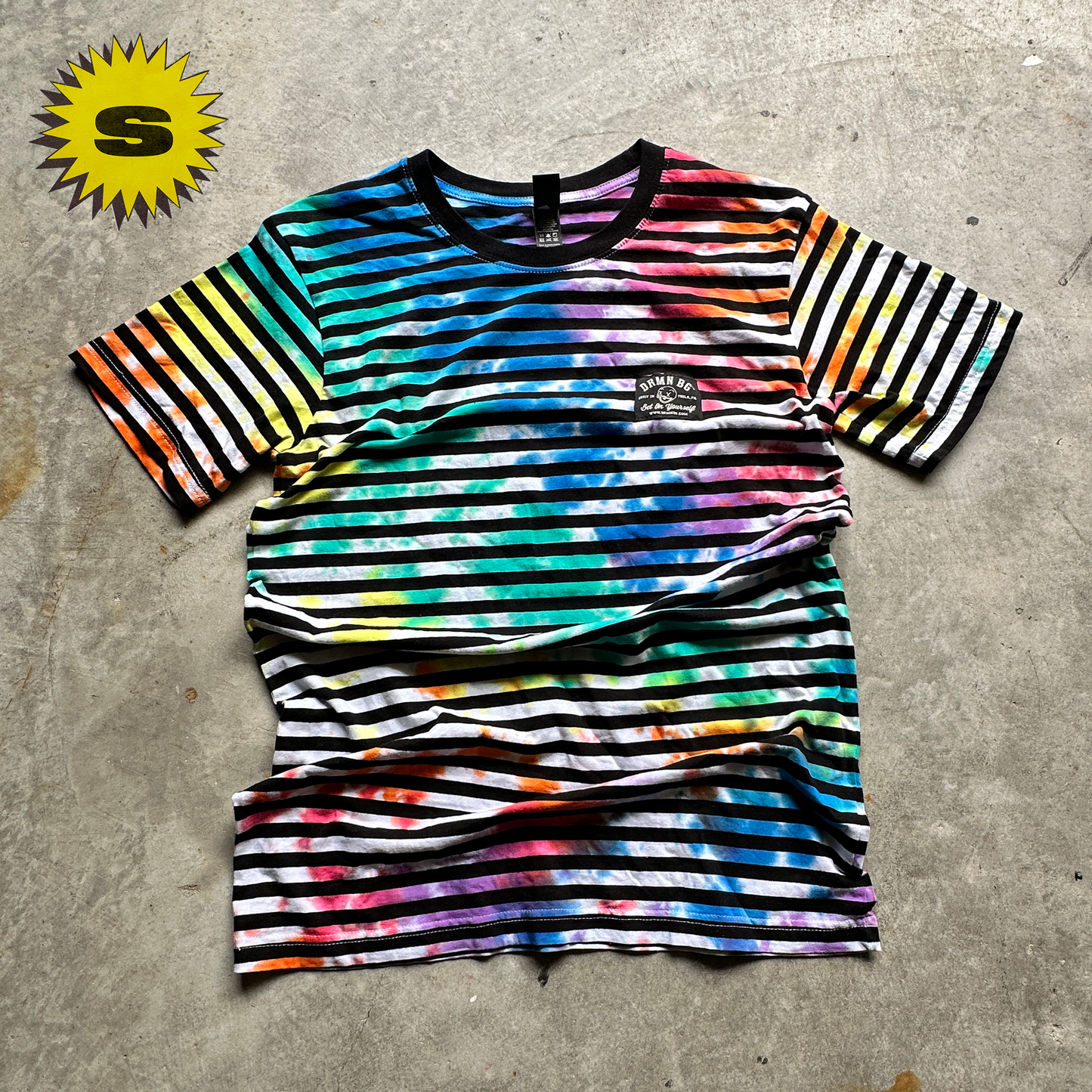 Stripe Tie Dye