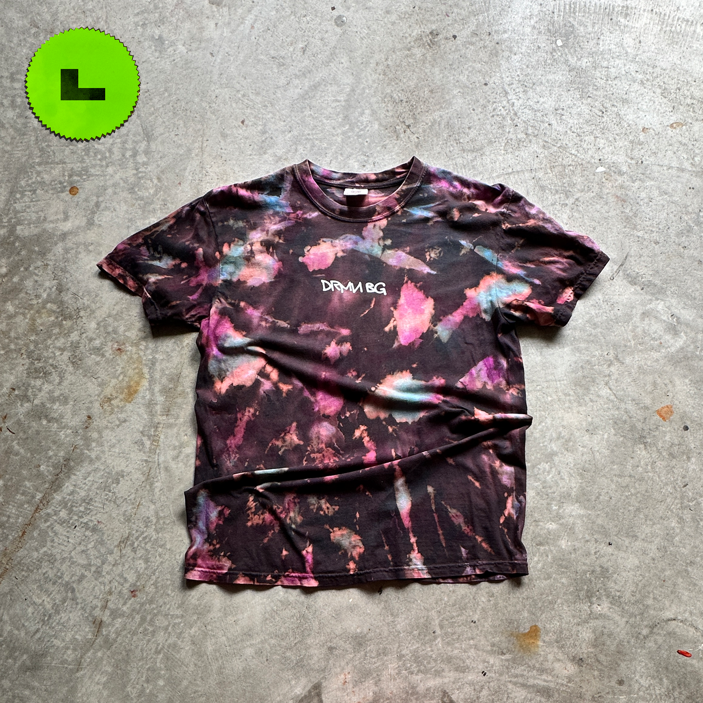 Graffiti Brick Tie Dye