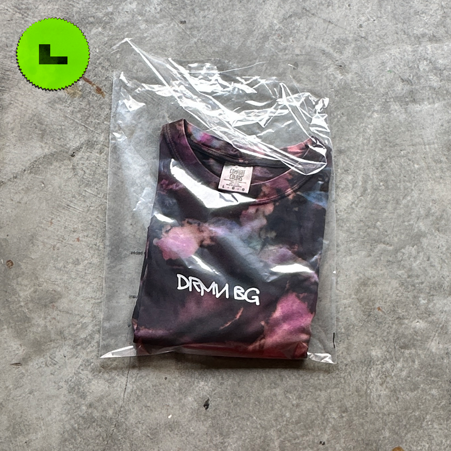 Graffiti Brick Tie Dye