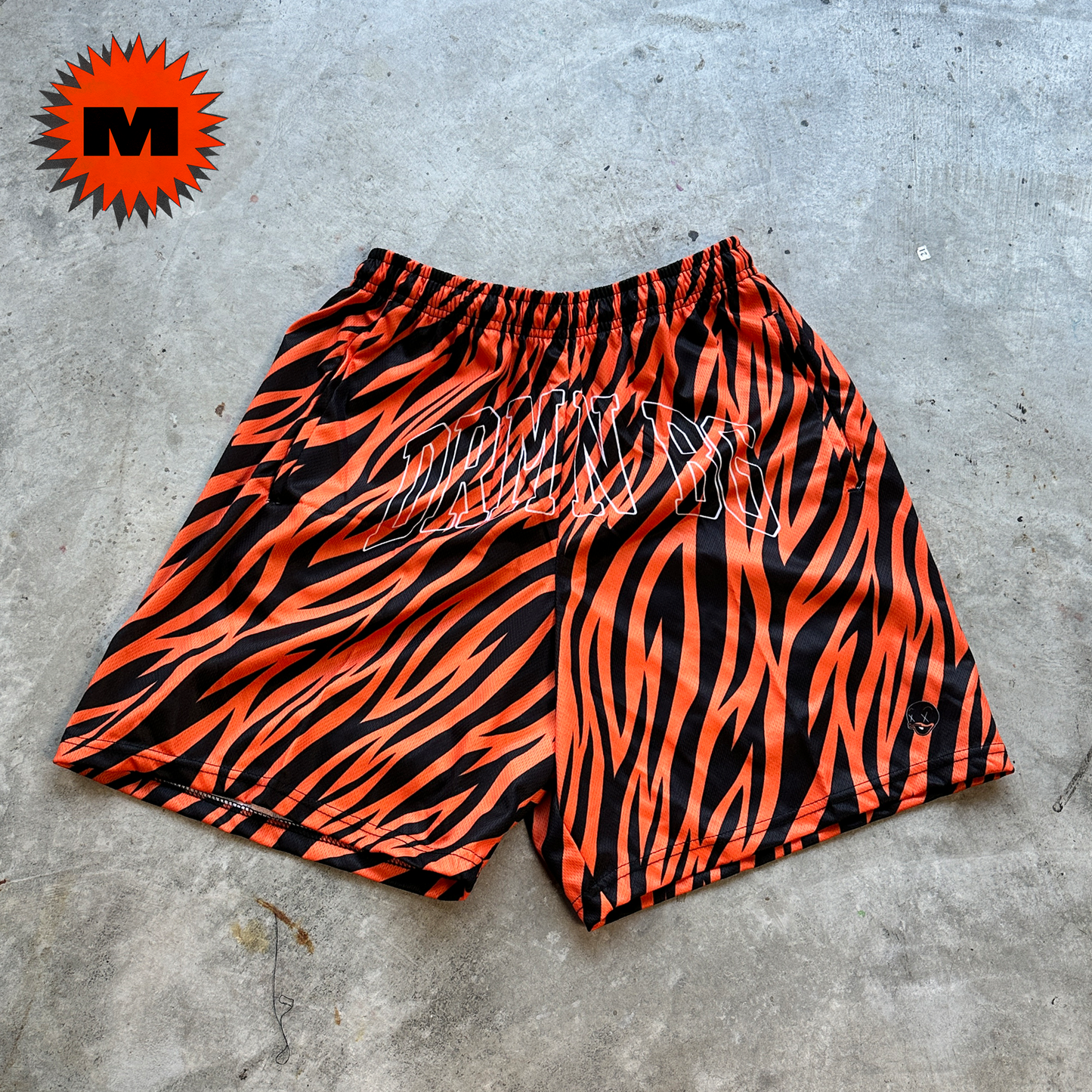 DRMN BG Tiger Stripe Mesh Short