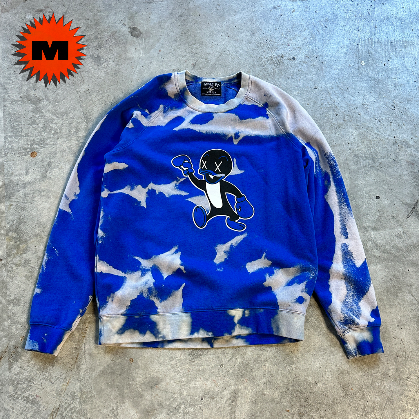 Savvy Blue Discharge