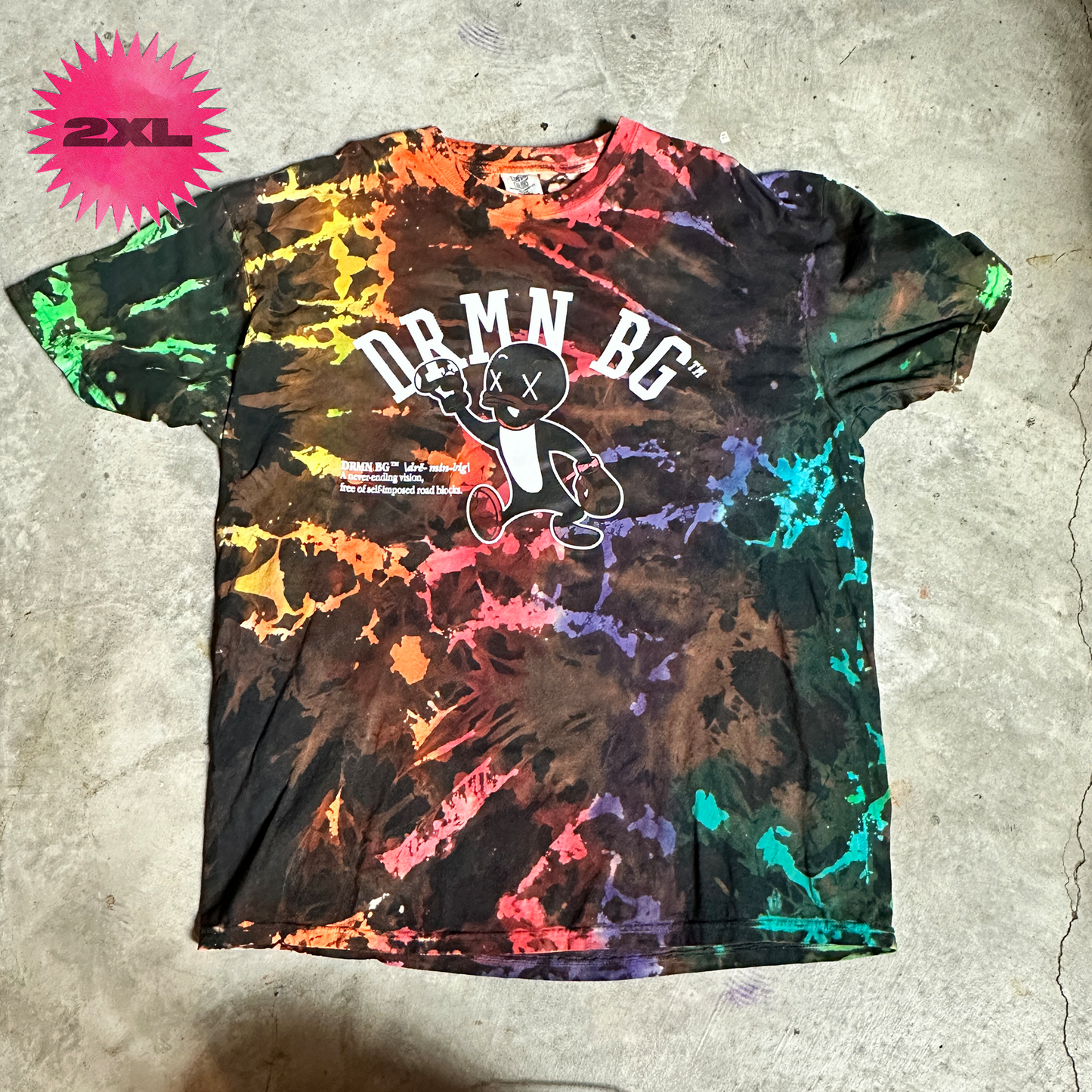 DMCB Discharge Dye Mash