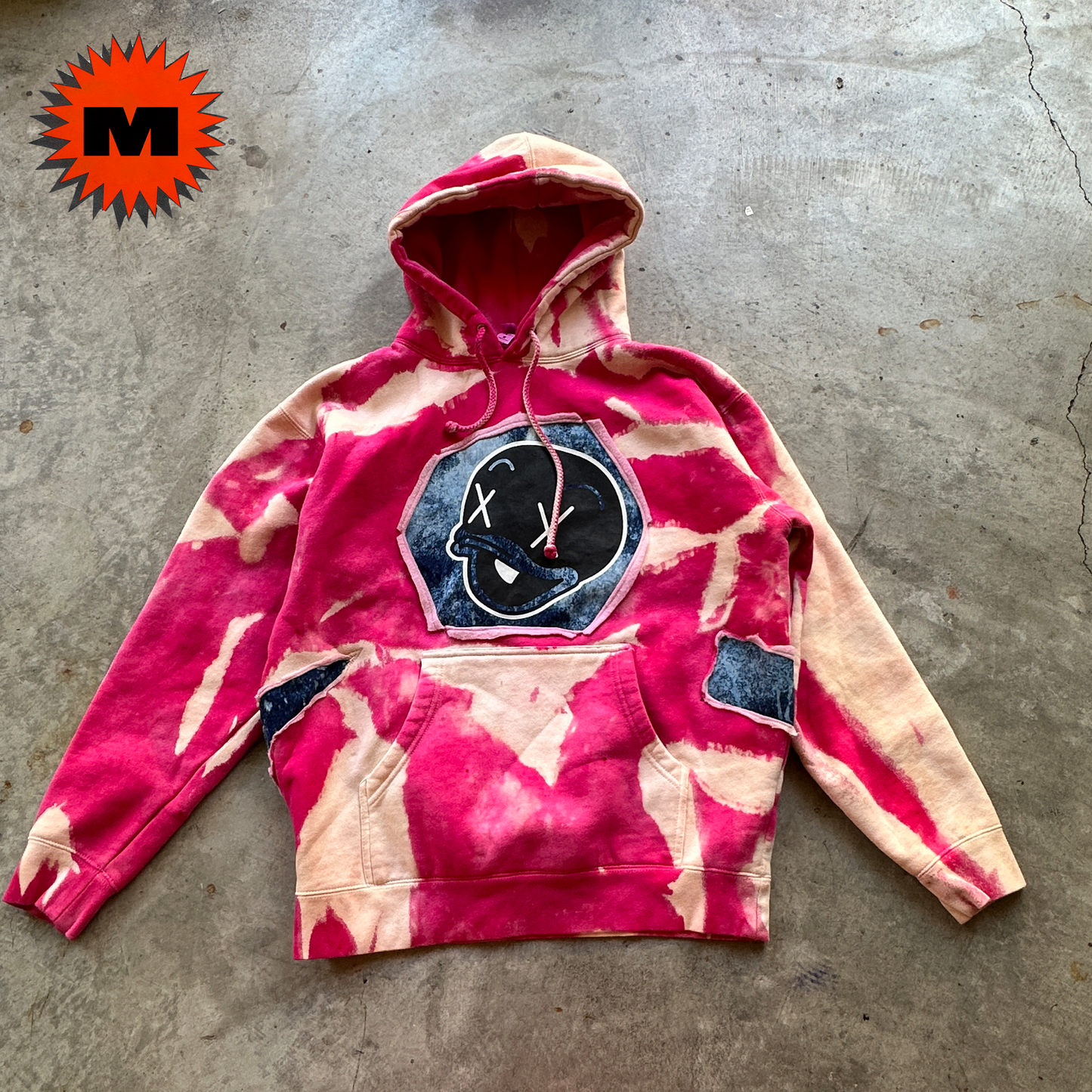 Pink Discharge x Denim Patch (Original Prototype)