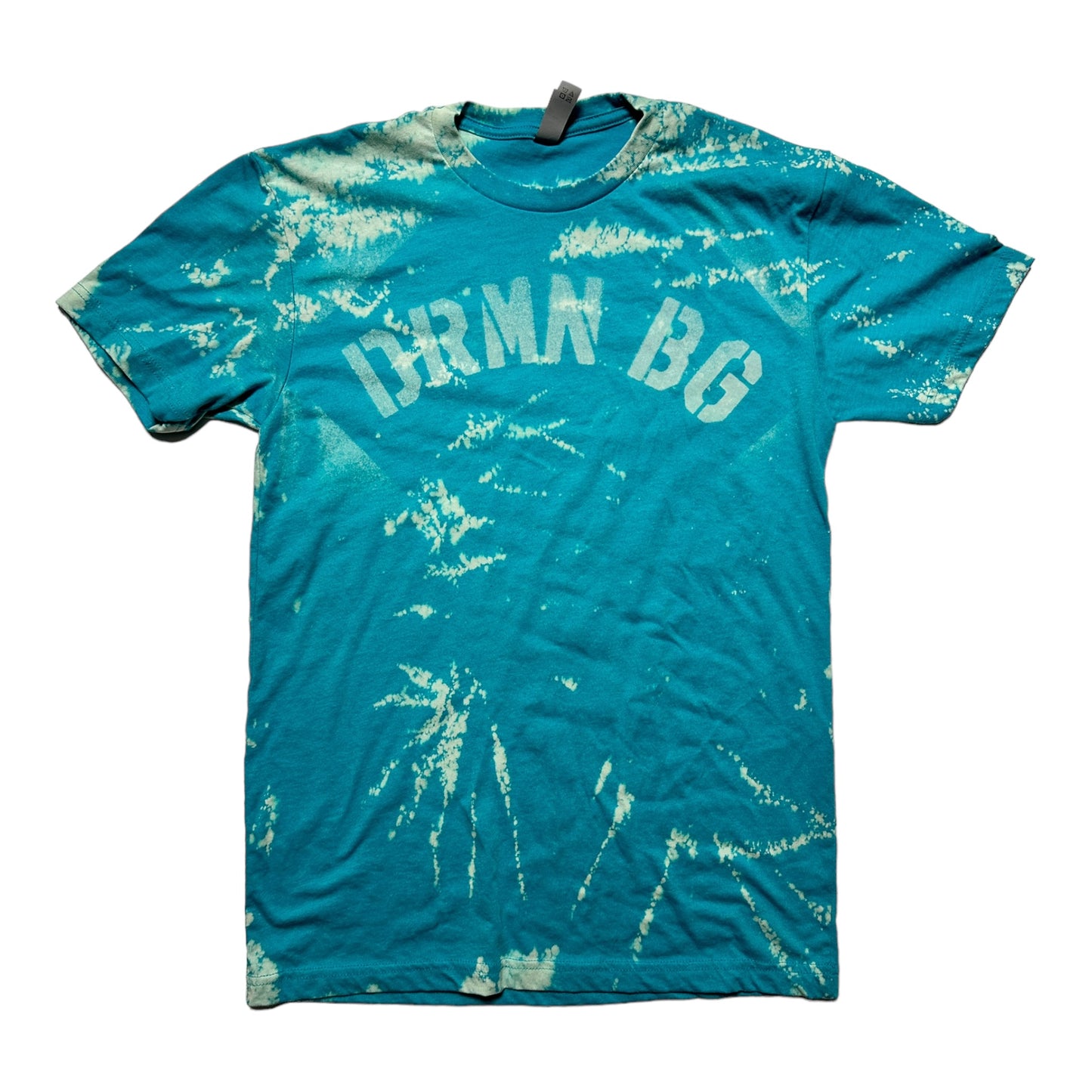 Arch Stencil - Aqua Discharge - S