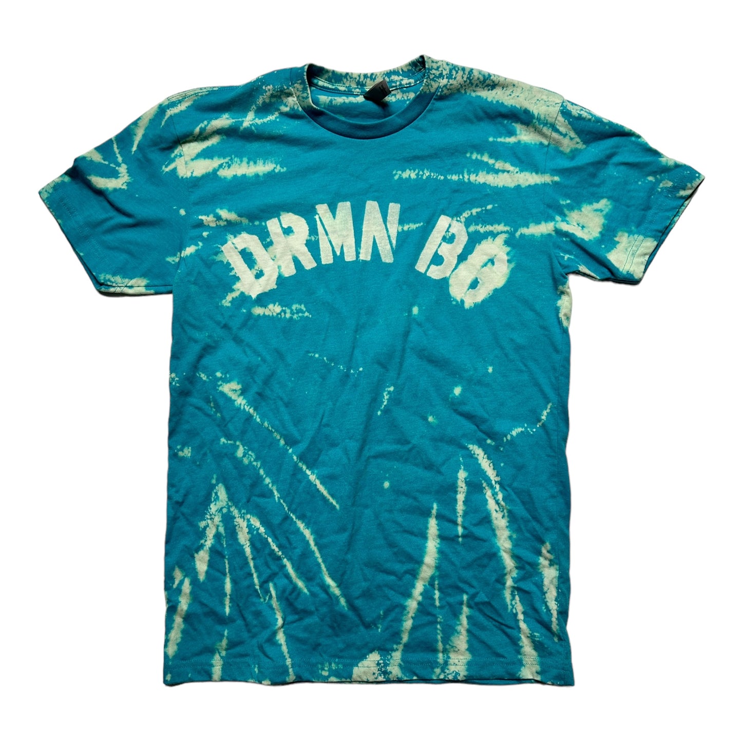 Arch Stencil - Aqua Discharge - S