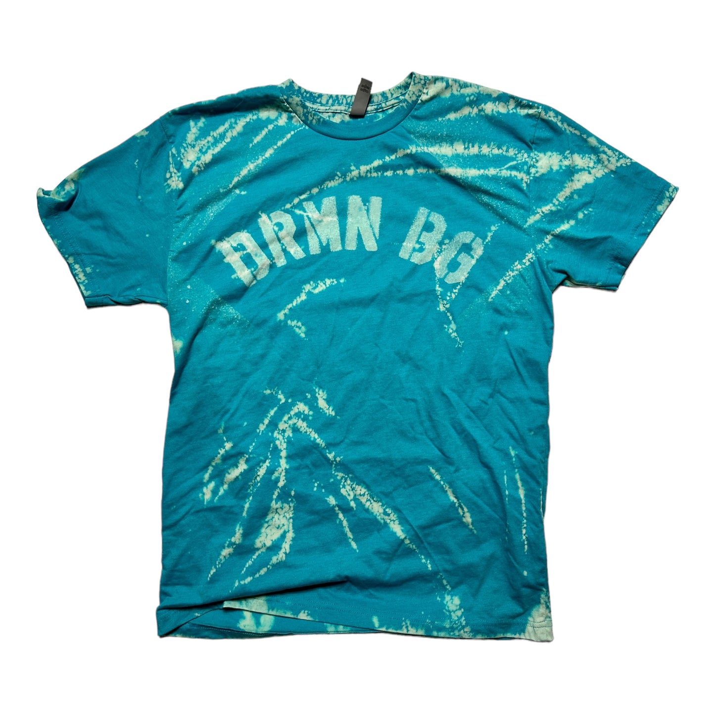 Arch Stencil - Aqua Discharge - M