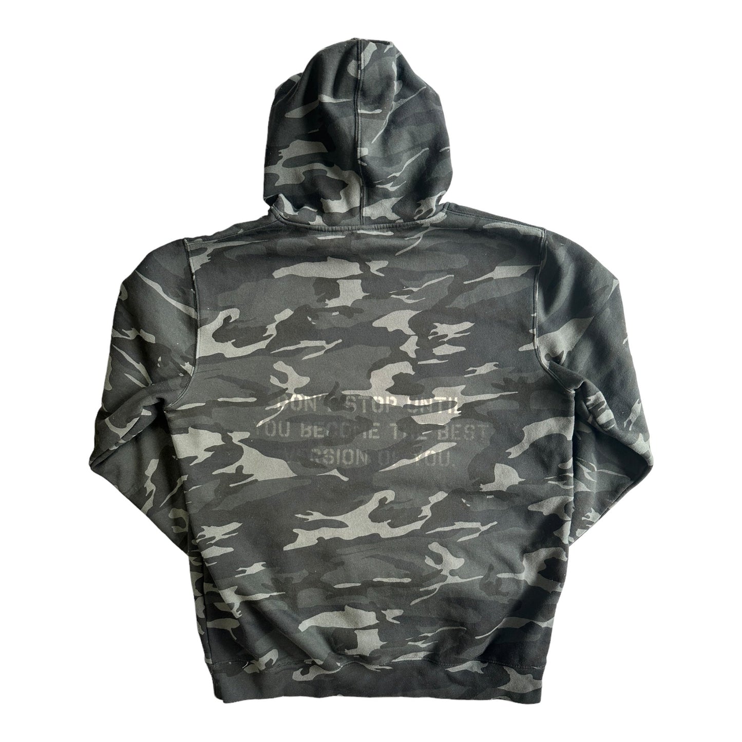 Black Camo Hoodie - XL