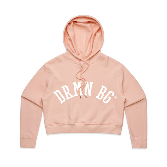 Statement Cropped Hoodie