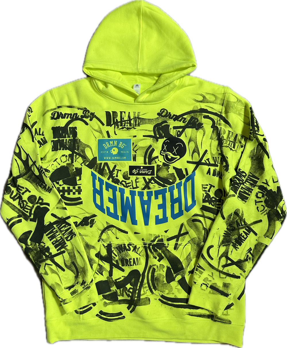 Daily Drop #274 - Smile Hand Painted Hoodie - 1 of 1