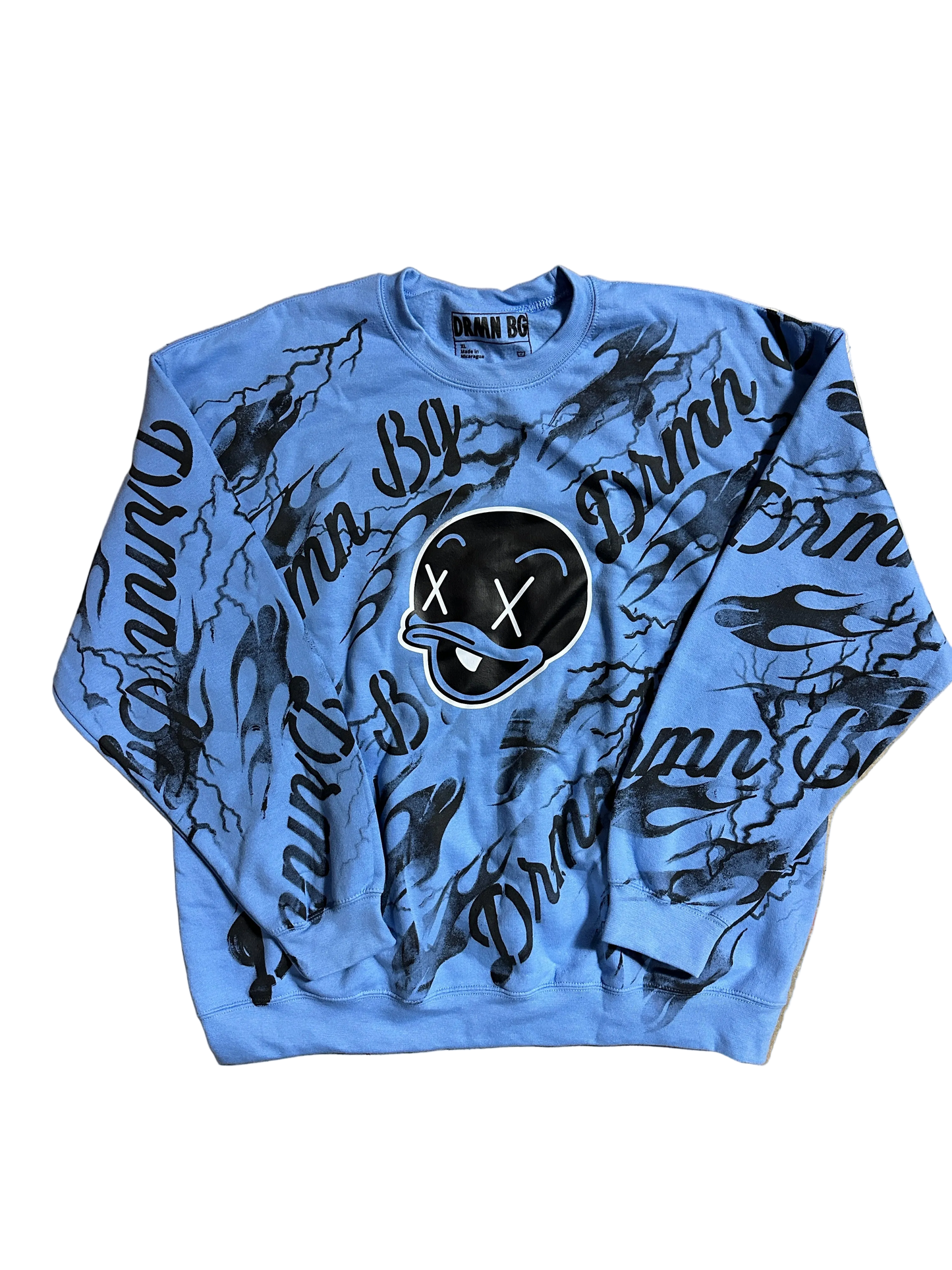 Daily Drop #269 - Savvy Duck Hand Painted Crewneck - 1 of 1