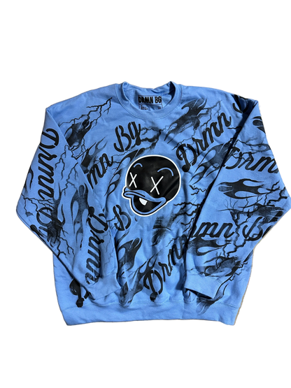 Daily Drop #269 - Savvy Duck Hand Painted Crewneck - 1 of 1