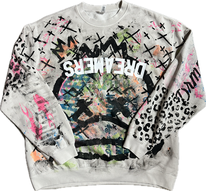 Daily Drop #277 - SREMAERD Hand Painted Crewneck - 1 of 1