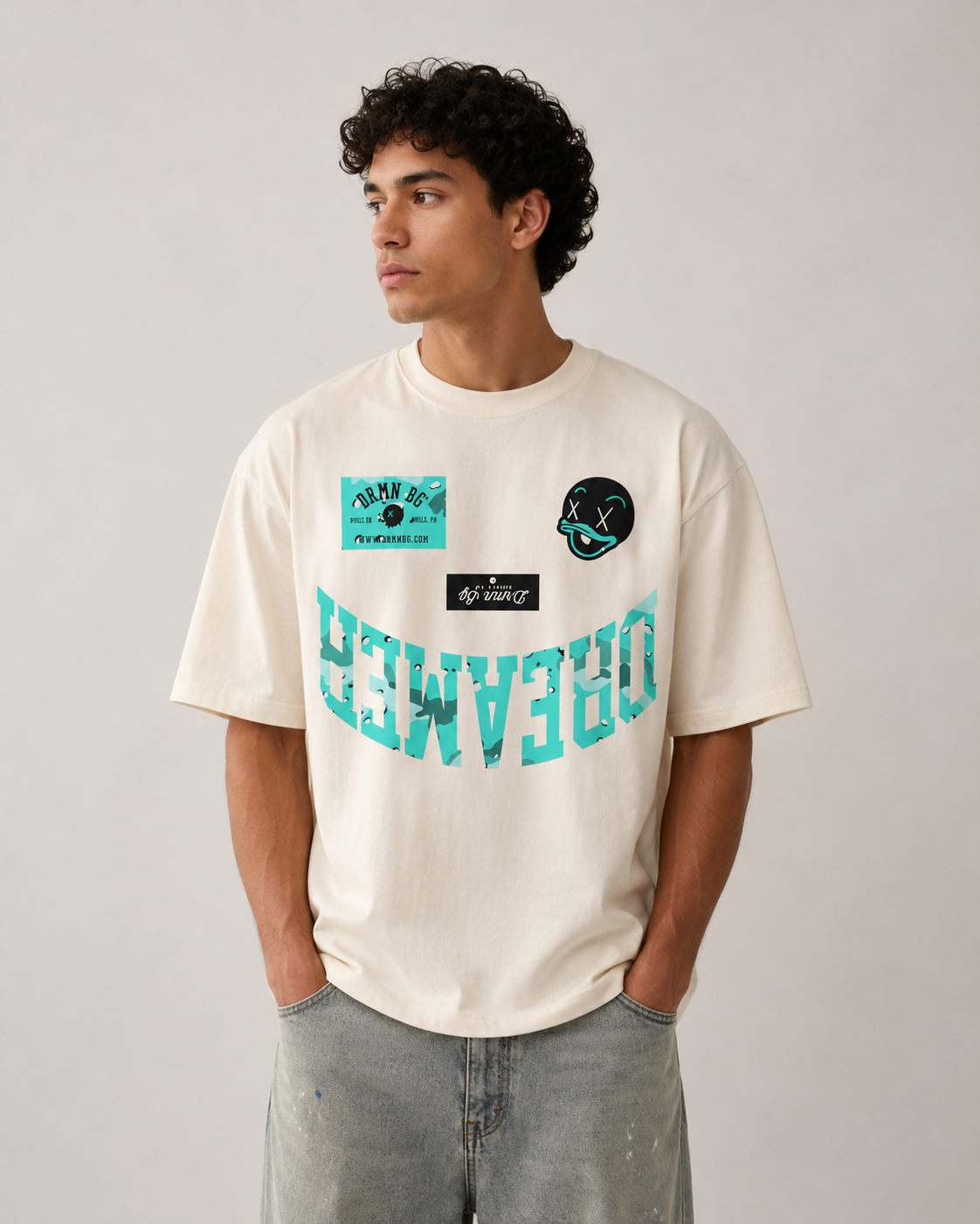 Smile - Mint Camo