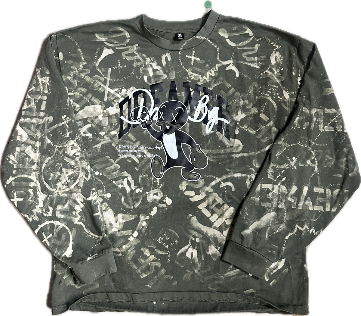 Daily Drop #278 - DMCB Mash Up Hand Distressed Long Sleeve - 1 of 1