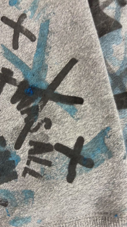Daily Drop #276 - DRMN BG Hand Painted New Era Crewneck - 1 of 1